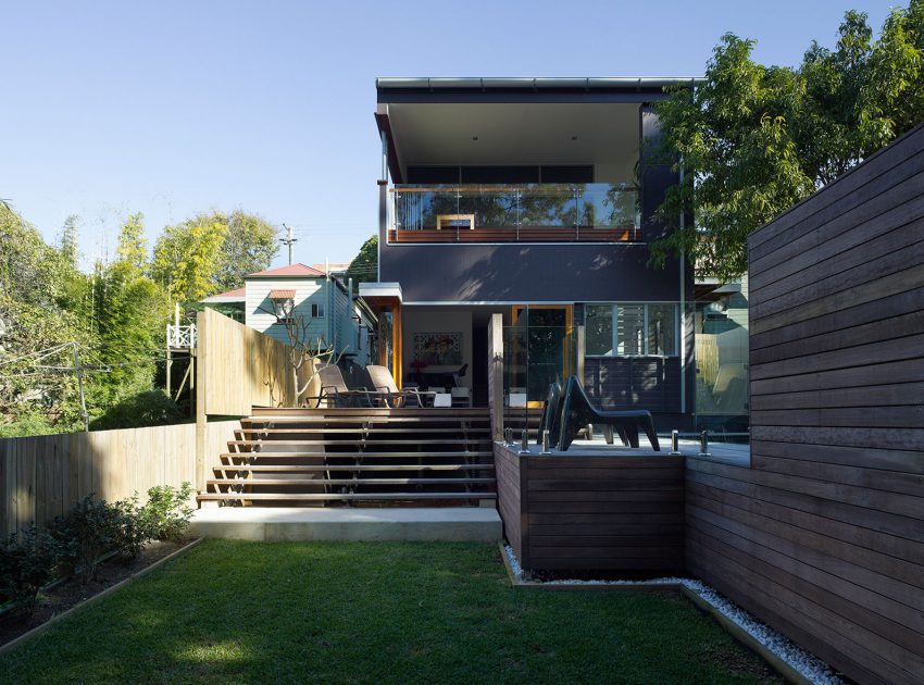 A Modern and Elegant House with Open Spaces and City Views in Paddington by Tim Stewart Architects (2)