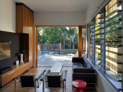 A Modern and Elegant House with Open Spaces and City Views in Paddington by Tim Stewart Architects (6)