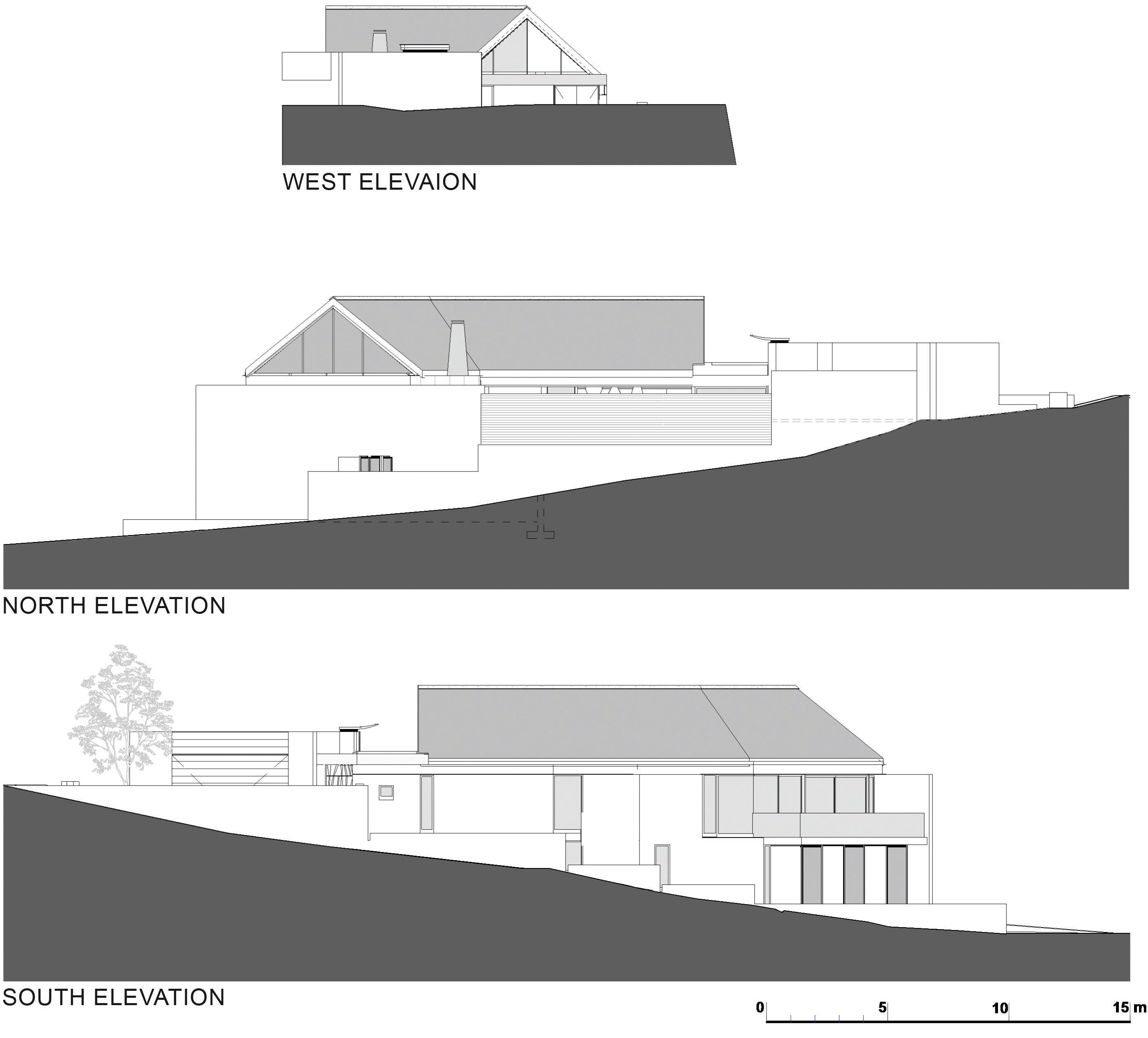 A Playful and L-Shaped Contemporary House with Spectacular Ocean Views in Shelley Point by SAOTA (14)