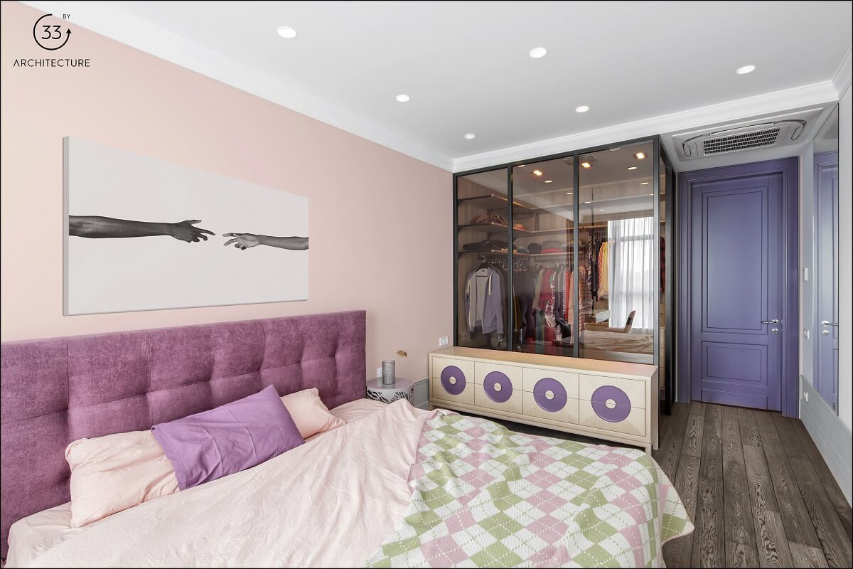 A Playful and Vibrant Apartment with Cheerful Colorful Accents in Kiev, Ukraine by 33BY Architecture (13)