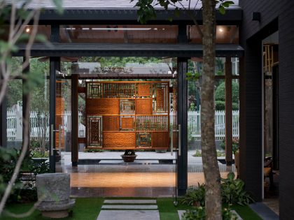 A Sensational Modern Home with Exquisite Landscaping in Ha Noi, Vietnam by Landmak Architecture (3)
