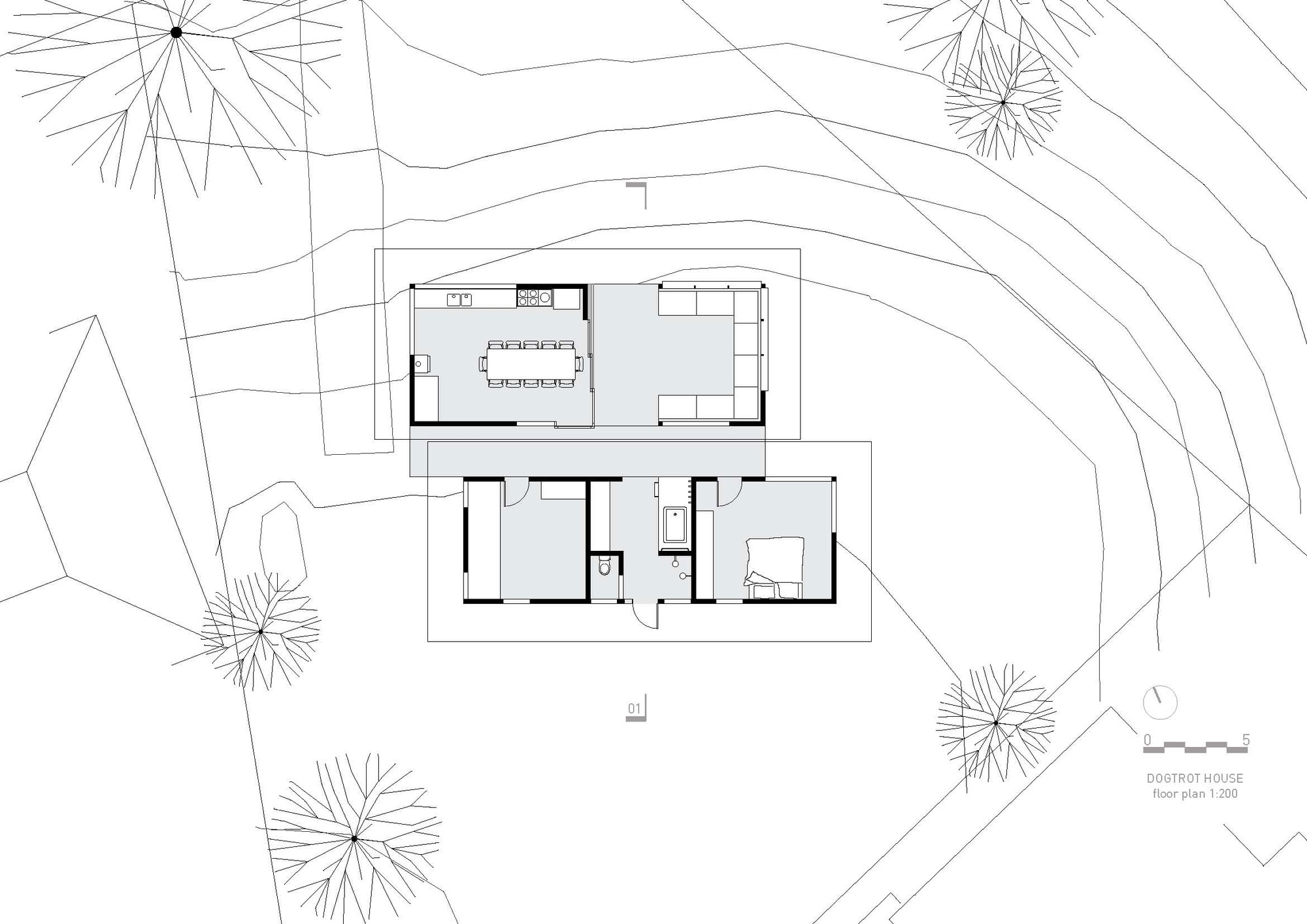 A Simple Contemporary Home for a Family of Committed Campers in New South Wales by Dunn & Hillam Architects (12)