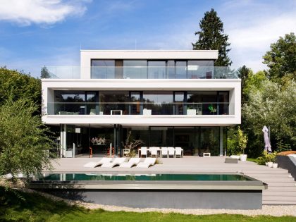 A Sleek Contemporary House Full of Luxurious Details in Hinterbrühl, Austria by Wunschhaus Architektur (2)