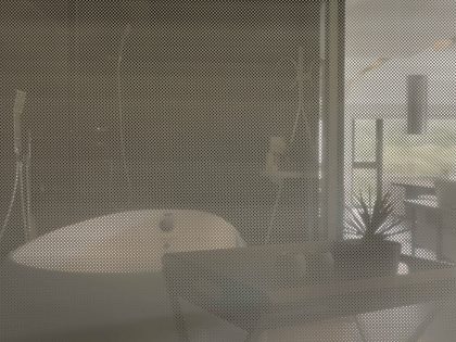 A Sleek Modern Home with Neutral Colors and Bold Accents in Taipei, Taiwan by J.C. Architecture (15)