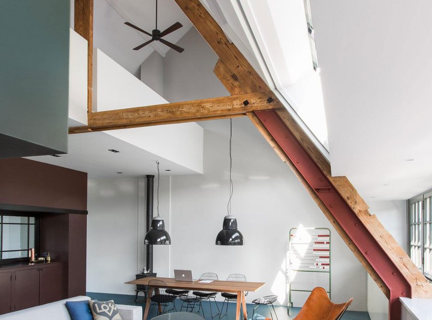 A Sleek and Spacious Modern Apartment in Amsterdam by Studio RUIM (1)