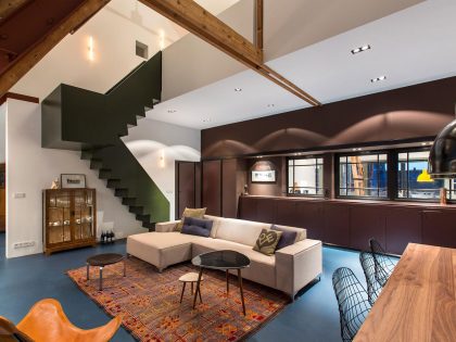 A Sleek and Spacious Modern Apartment in Amsterdam by Studio RUIM (2)