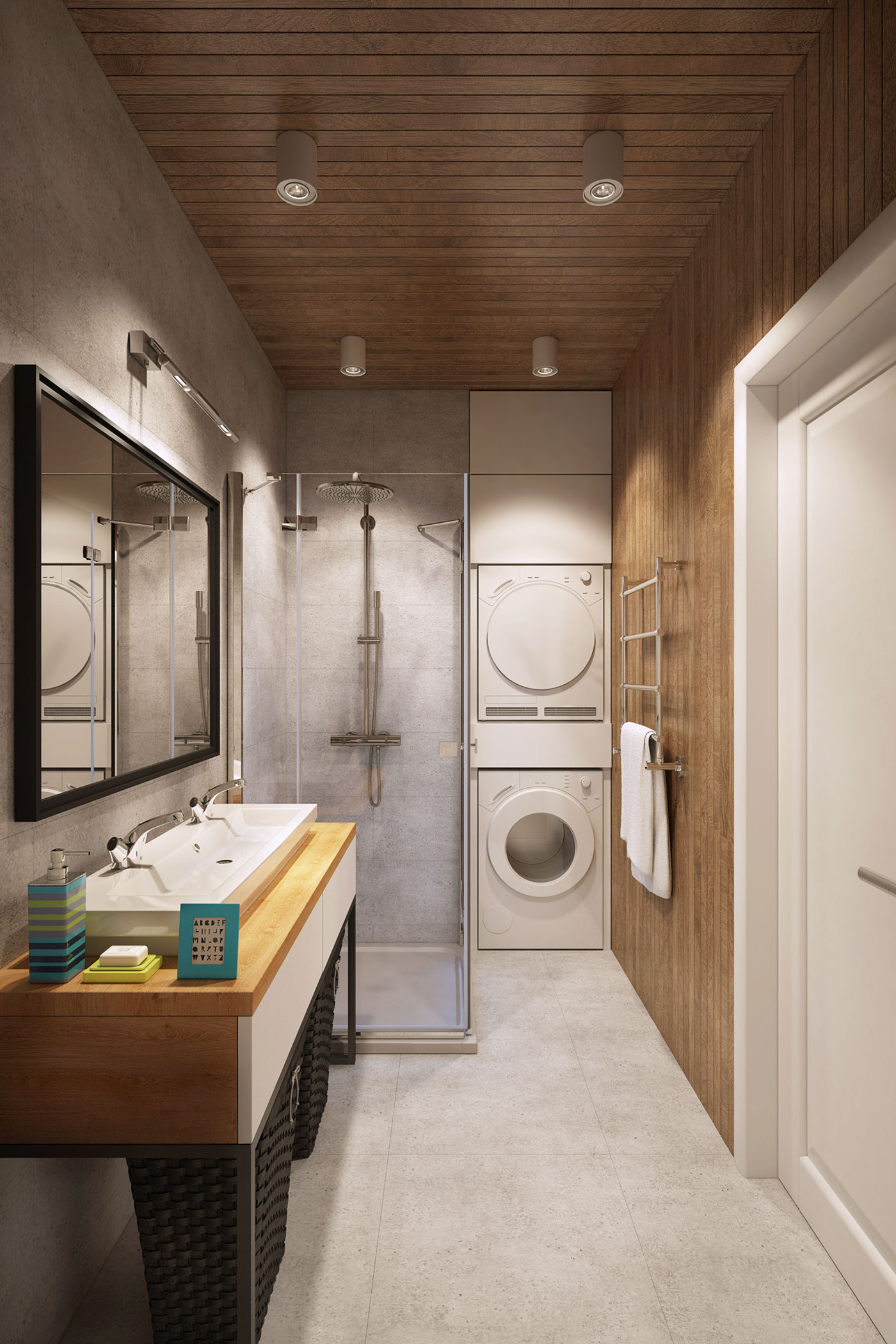 A Sleek and Stylish Contemporary Home with Scandinavian Style in Moscow by Geometrium (15)