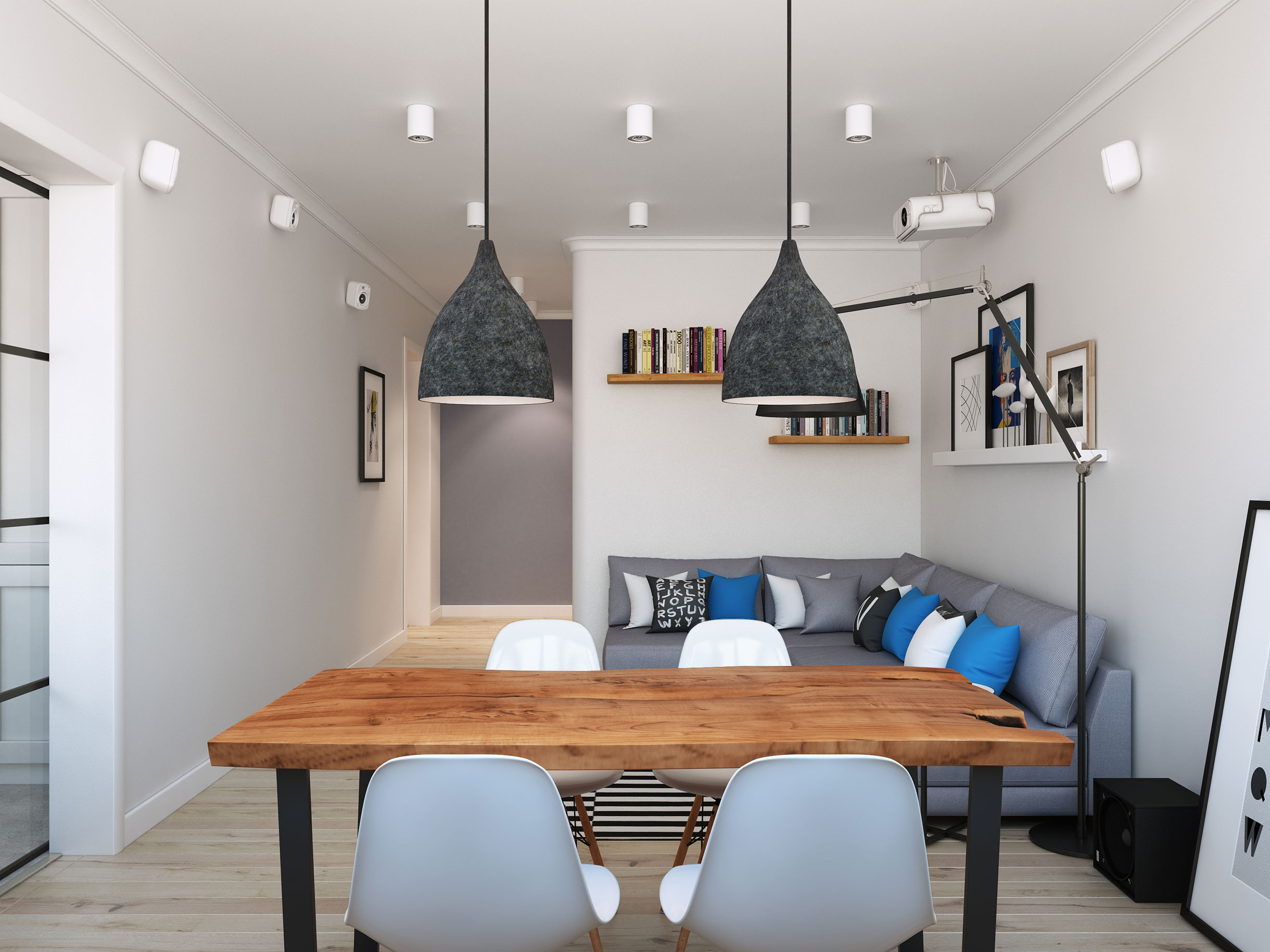 A Sleek and Stylish Contemporary Home with Scandinavian Style in Moscow by Geometrium (3)