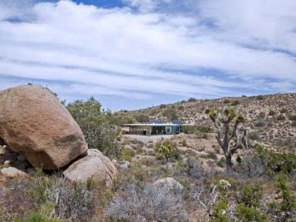 A Small Home Full of Natural Light and Surrounded by a Vast Rocky Landscape of Pioneertown, California