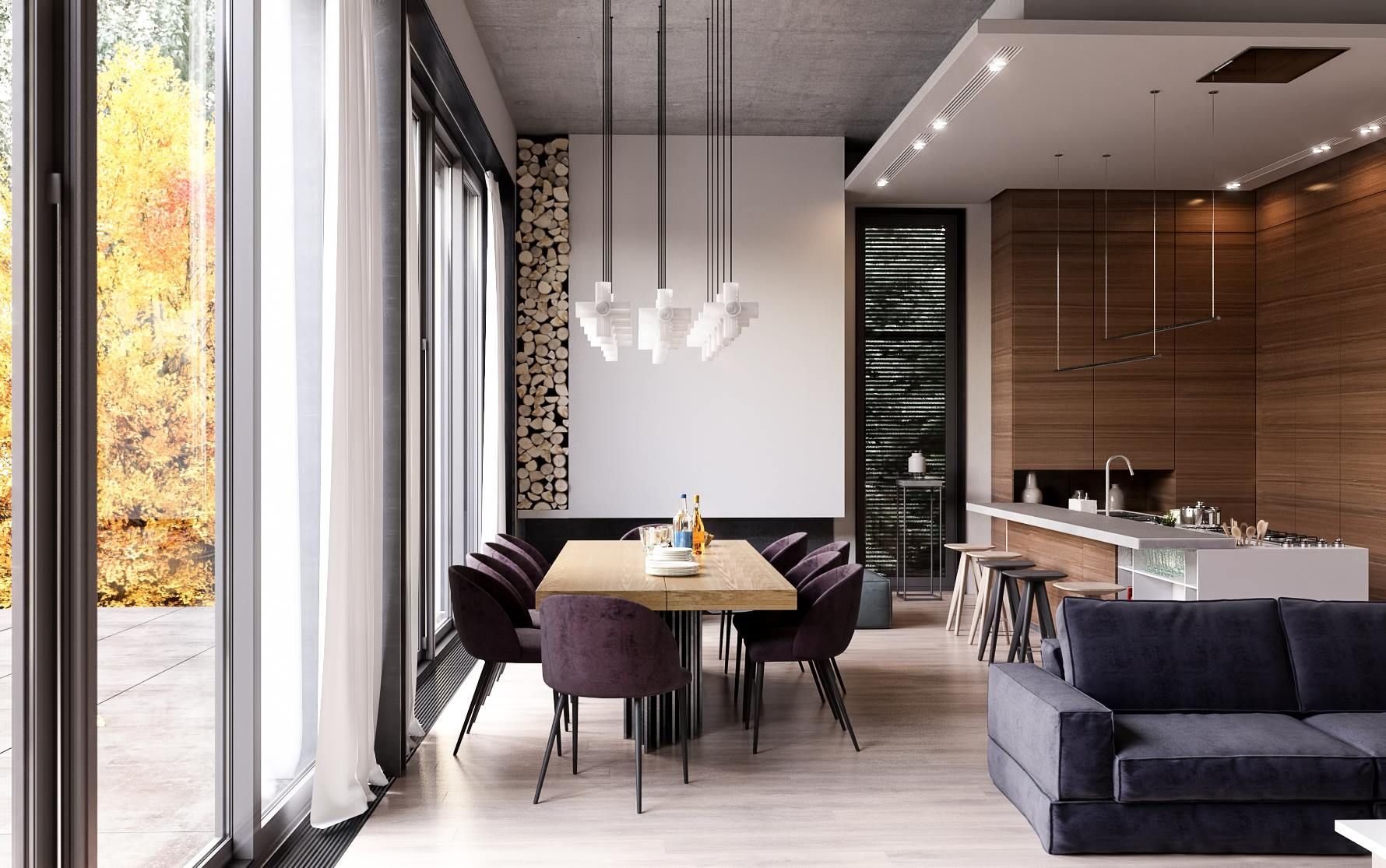 A Small Industrial Apartment with Vibrant and Cozy Interiors in Kiev, Ukraine by Ruslan Kovalchuk (1)
