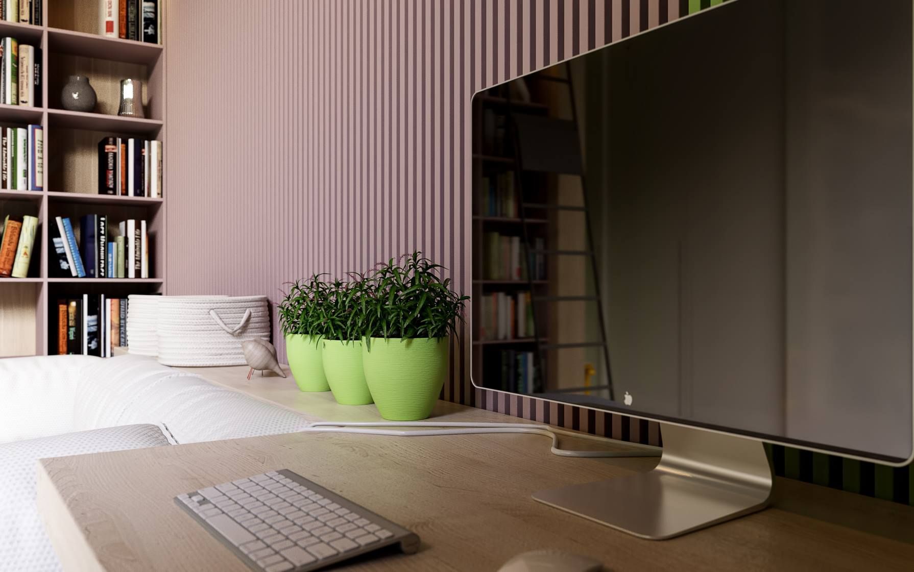 A Small Industrial Apartment with Vibrant and Cozy Interiors in Kiev, Ukraine by Ruslan Kovalchuk (22)
