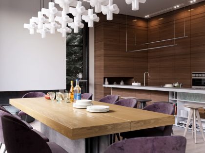 A Small Industrial Apartment with Vibrant and Cozy Interiors in Kiev, Ukraine by Ruslan Kovalchuk (5)