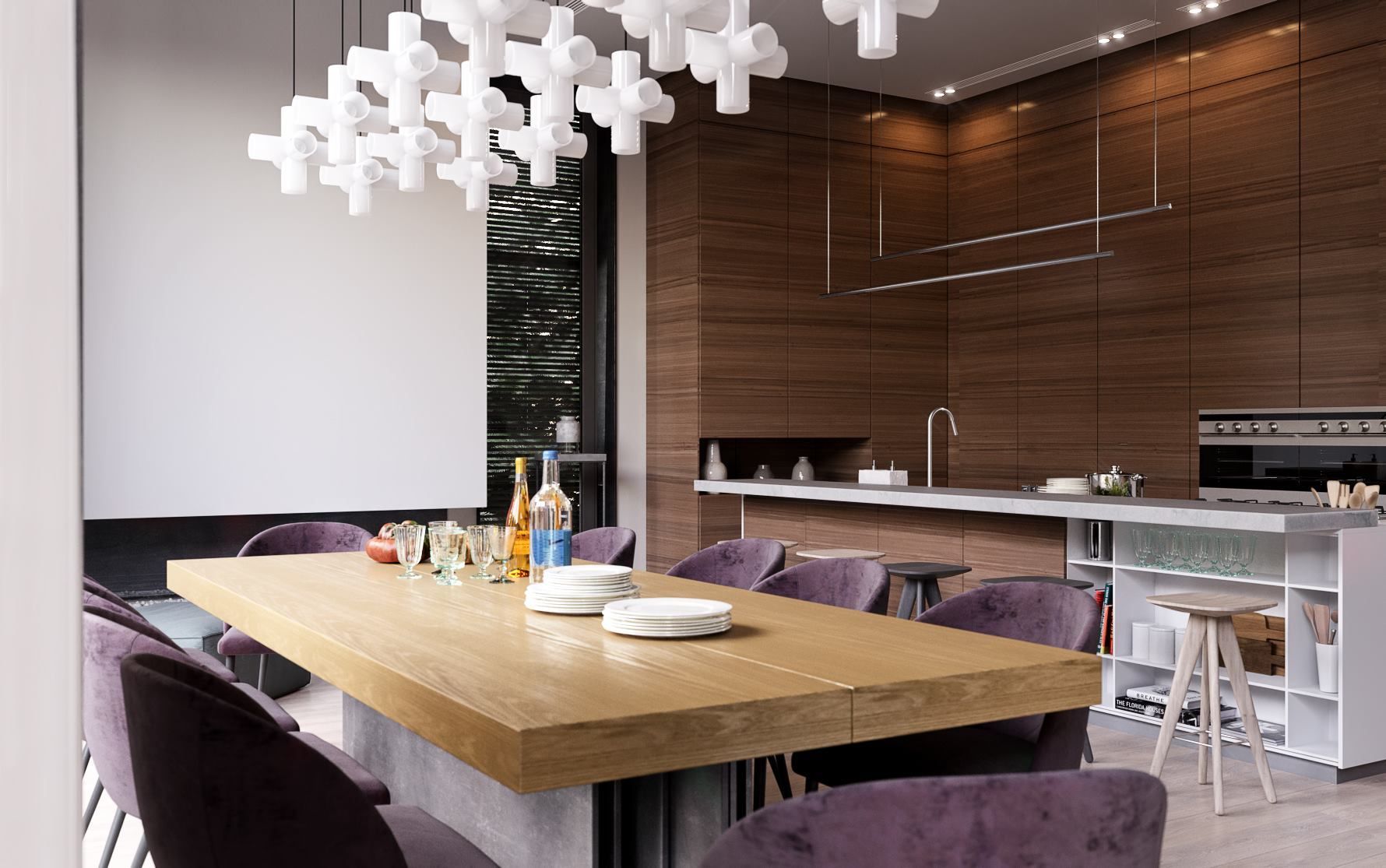 A Small Industrial Apartment with Vibrant and Cozy Interiors in Kiev, Ukraine by Ruslan Kovalchuk (5)