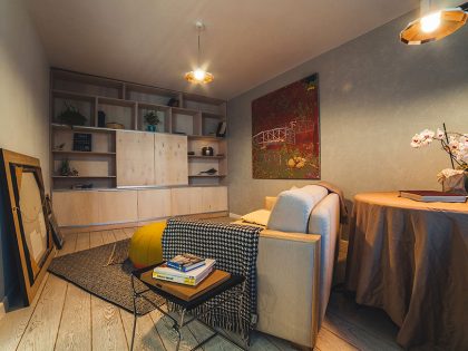 A Small Modern Apartment with Laconic and Scandinavian Style in Kiev, Ukraine