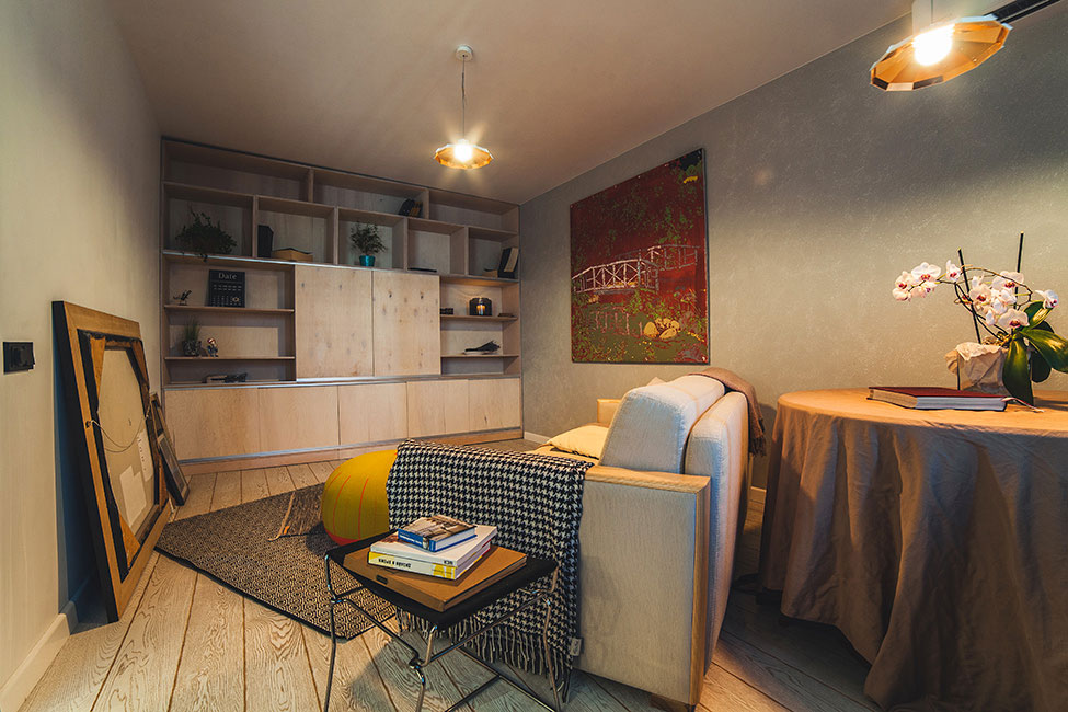 A Small Modern Apartment with Laconic and Scandinavian Style in Kiev, Ukraine by Rina Lovko (1)