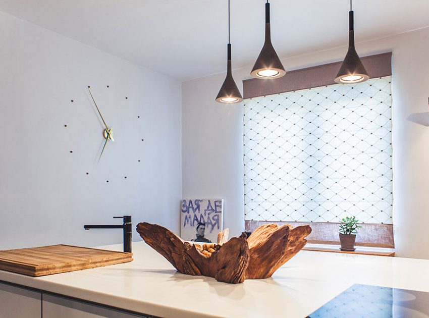 A Small Modern Apartment with Laconic and Scandinavian Style in Kiev, Ukraine by Rina Lovko (5)