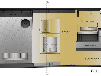 A Small Modern Industrial Apartment for a Bachelor in Istanbul, Turkey by Ofist (20)