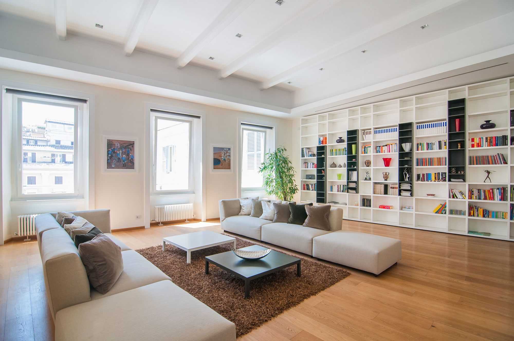 A Small and Refined Contemporary Apartment for a Couple and His Son in Rome by 3C+t Capolei Cavalli a.a. (1)