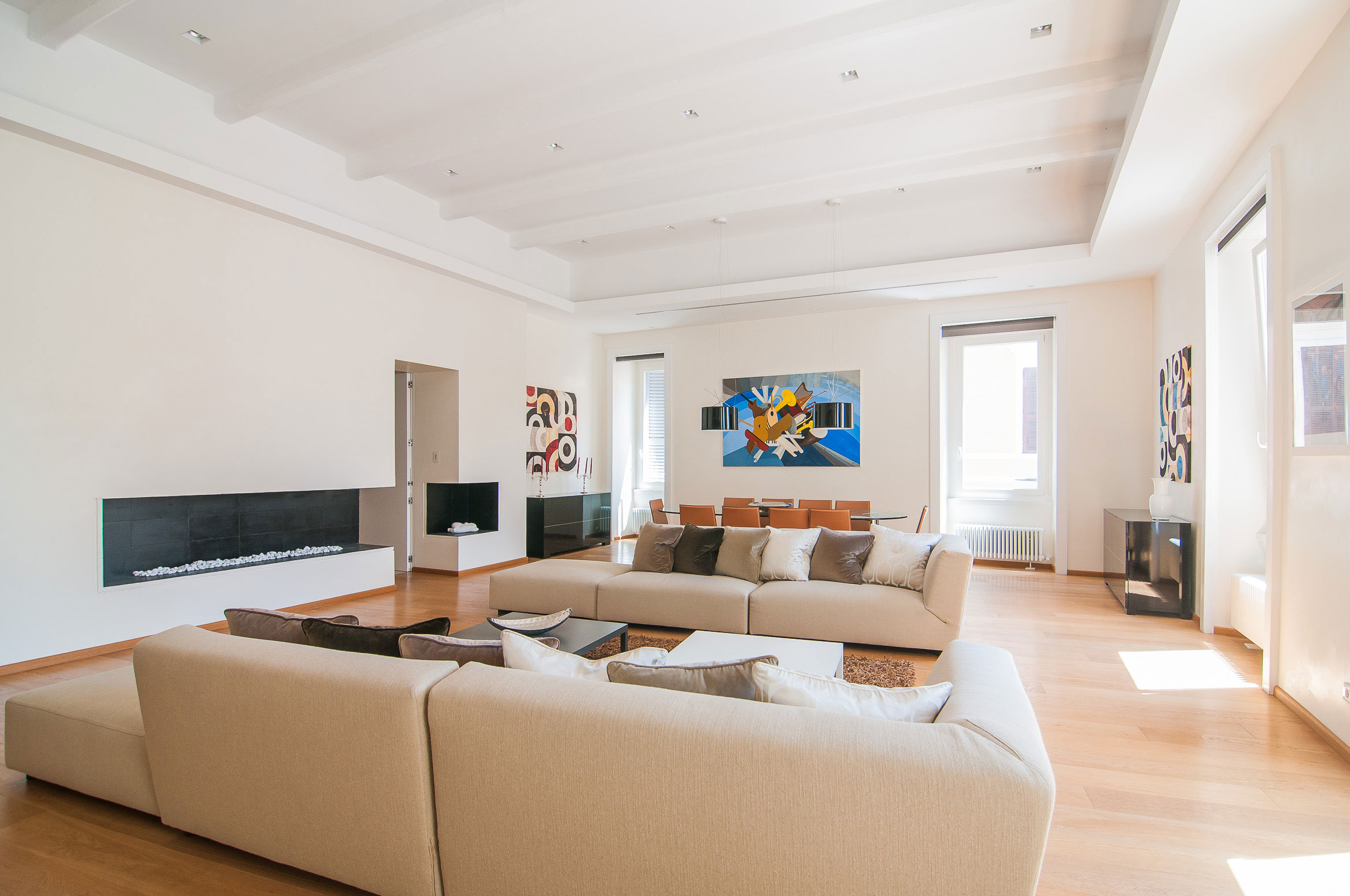 A Small and Refined Contemporary Apartment for a Couple and His Son in Rome by 3C+t Capolei Cavalli a.a. (5)