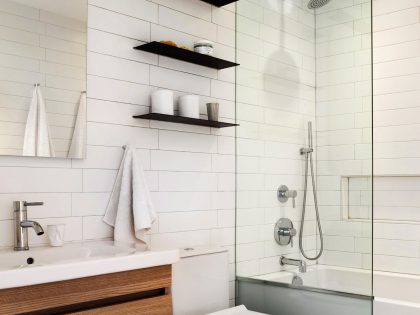 A Snazzy Contemporary Home with Red Brick Facade in Brooklyn by Gradient Design Studio (12)