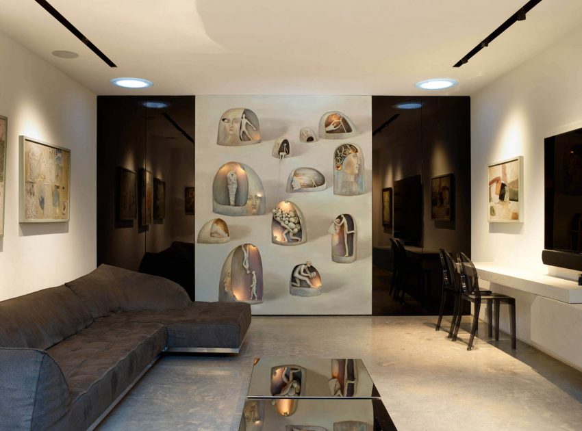 A Sophisticated Contemporary Home for an Art-Loving Family in Chelsea by Stephen Fletcher Architects (1)