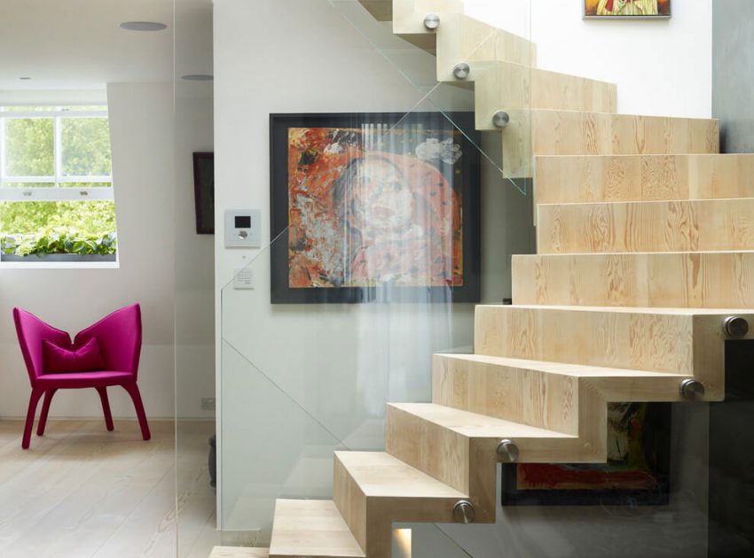 A Sophisticated Contemporary Home for an Art-Loving Family in Chelsea by Stephen Fletcher Architects (10)