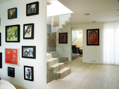 A Sophisticated Contemporary Home for an Art-Loving Family in Chelsea by Stephen Fletcher Architects (8)