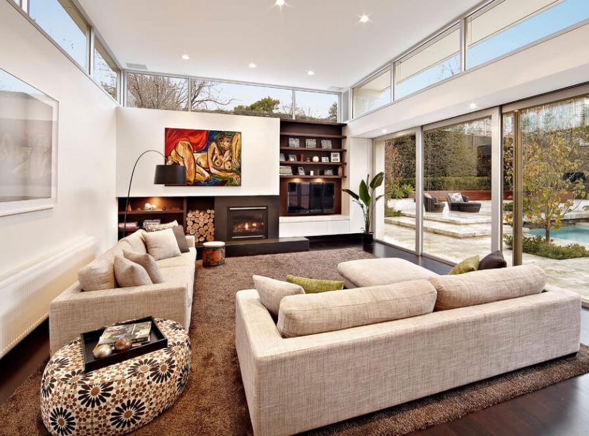 A Sophisticated Contemporary Home with Abundant Natural Light in Melbourne by Schulberg Demkiw Architects (2)