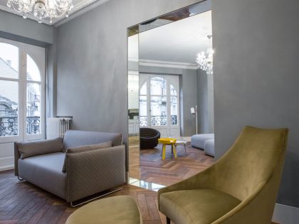 A Sophisticated Modern Apartment with Timeless Elegance in Strasbourg, France by YCL Studio (2)