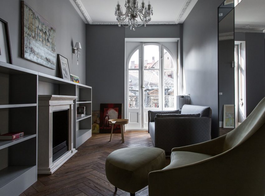 A Sophisticated Modern Apartment with Timeless Elegance in Strasbourg, France by YCL Studio (3)