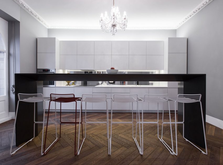 A Sophisticated Modern Apartment with Timeless Elegance in Strasbourg, France by YCL Studio (4)
