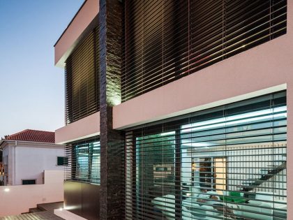 A Sophisticated Modern Home for a Young Couple with Two Children in Caxias, Portugal by JPS Atelier (14)