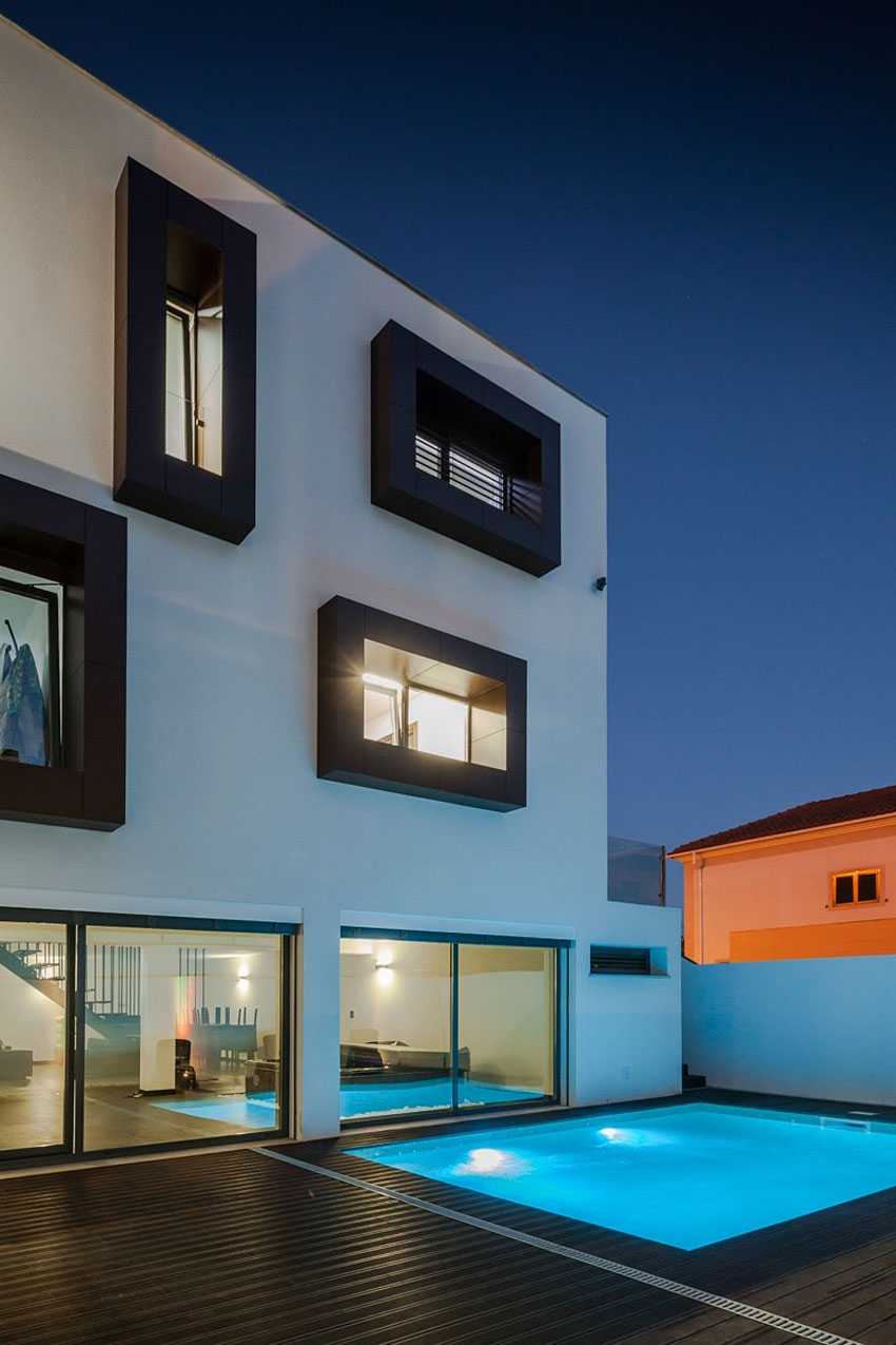 A Sophisticated Modern Home for a Young Couple with Two Children in Caxias, Portugal by JPS Atelier (18)