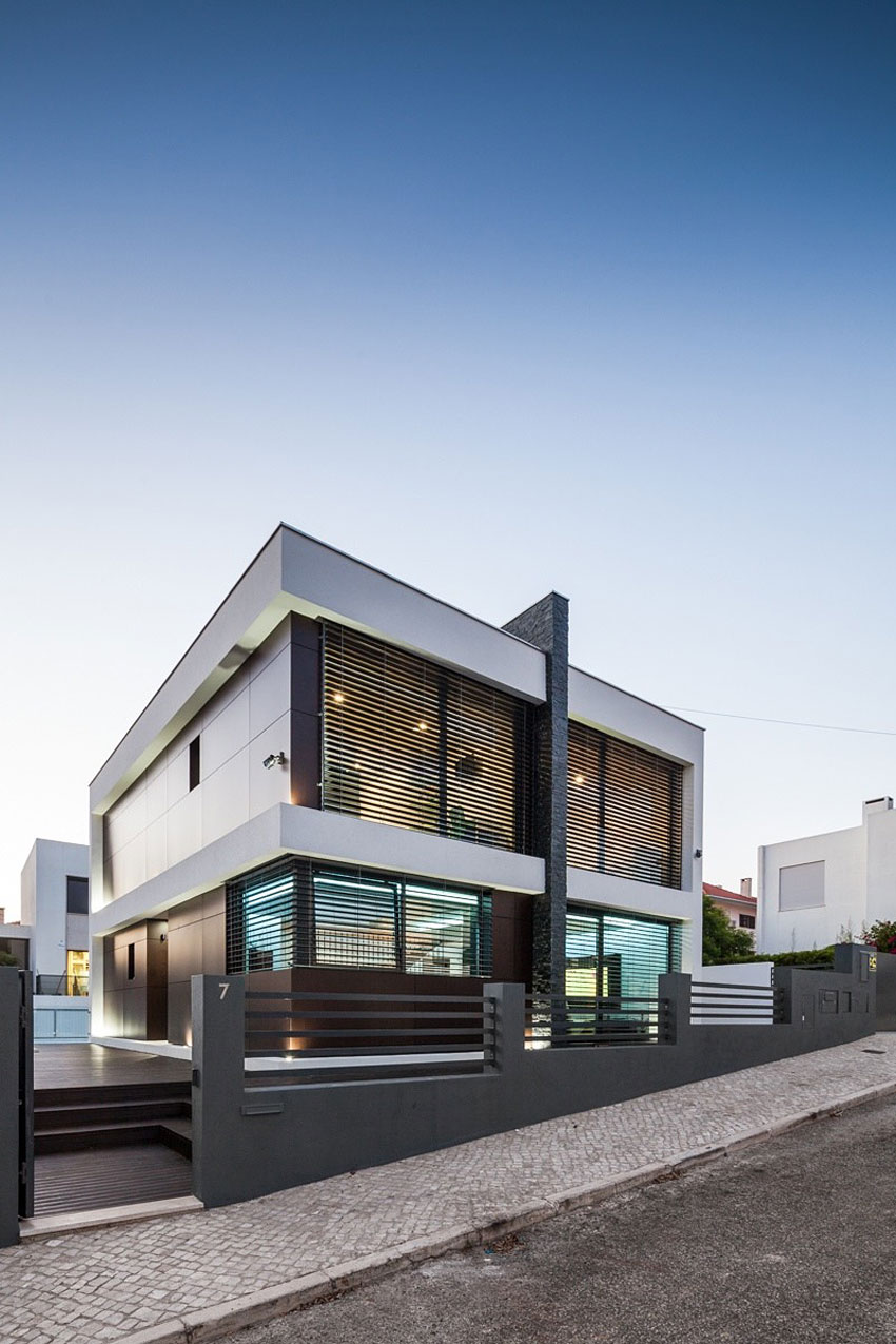 A Sophisticated Modern Home for a Young Couple with Two Children in Caxias, Portugal by JPS Atelier (2)