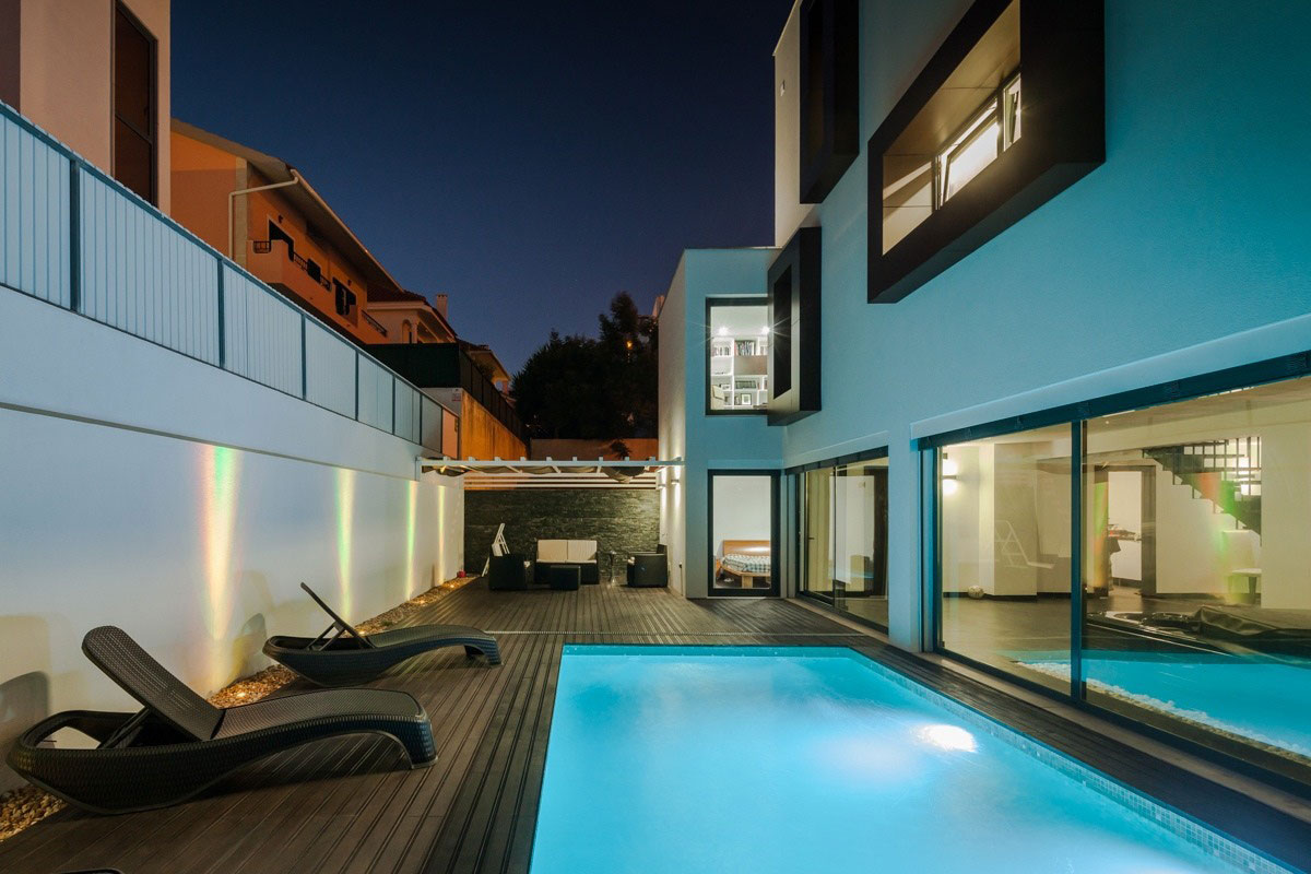 A Sophisticated Modern Home for a Young Couple with Two Children in Caxias, Portugal by JPS Atelier (20)