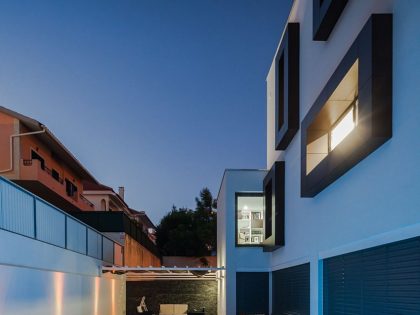 A Sophisticated Modern Home for a Young Couple with Two Children in Caxias, Portugal by JPS Atelier (21)