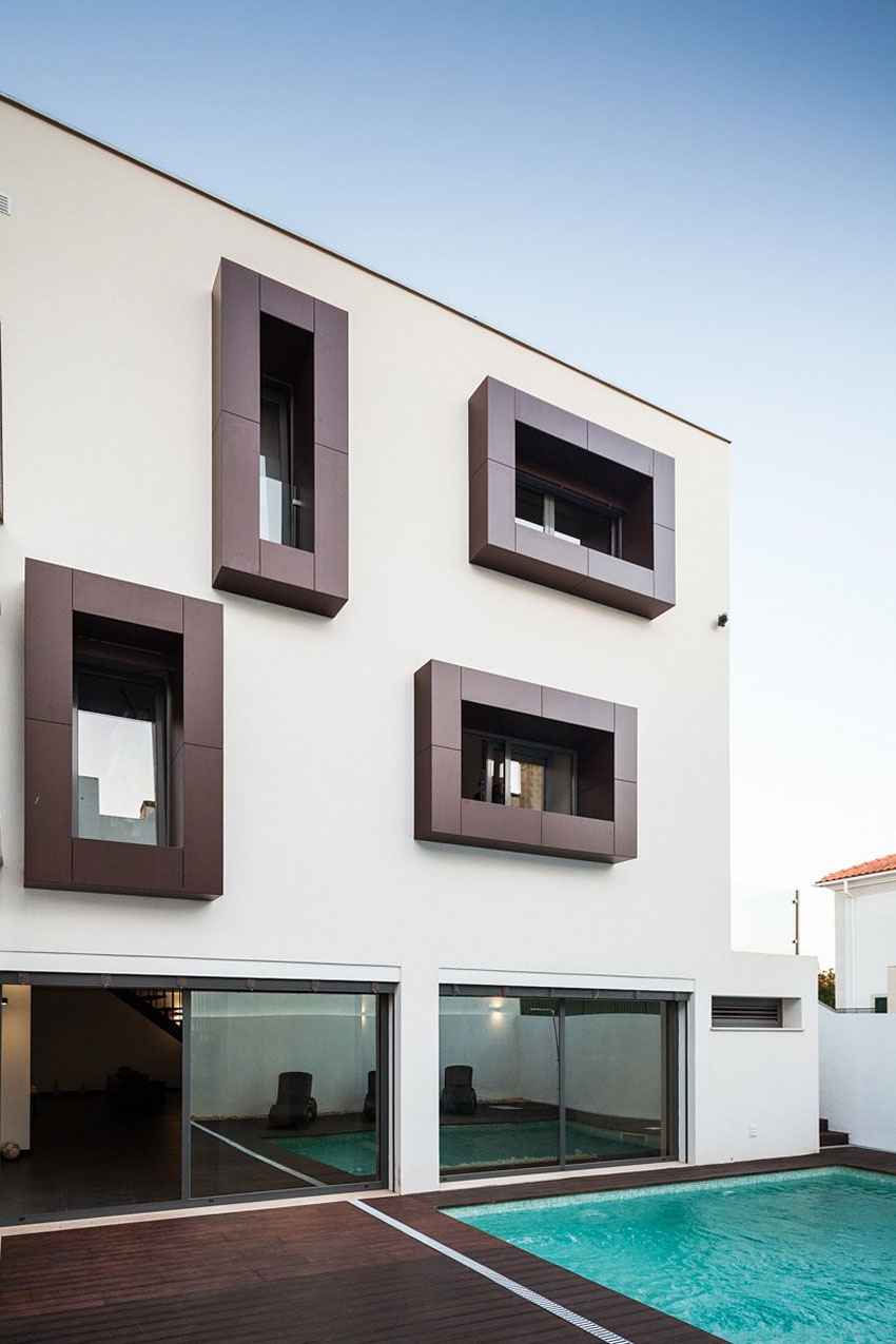 A Sophisticated Modern Home for a Young Couple with Two Children in Caxias, Portugal by JPS Atelier (4)