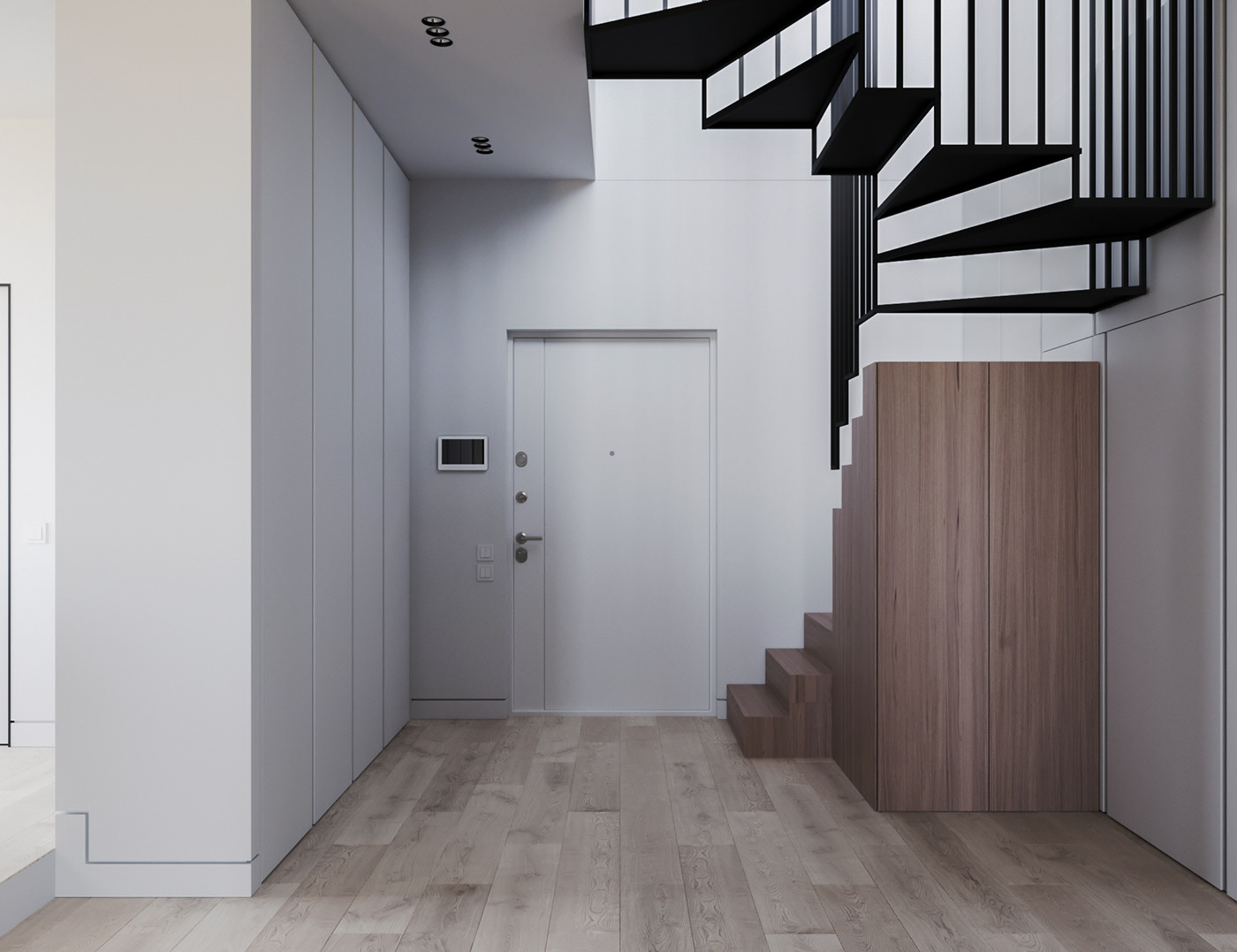 A Sophisticated Modern Home with Bold Green and Pink Accents in Kiev, Ukraine by Ruslan Kovalchuk (8)