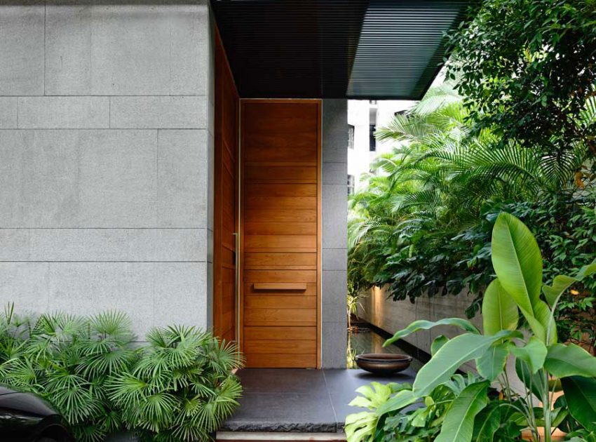 A Sophisticated Zen-Inspired House with Strong Lines and Geometric Shapes in Singapore by ONG&ONG (5)