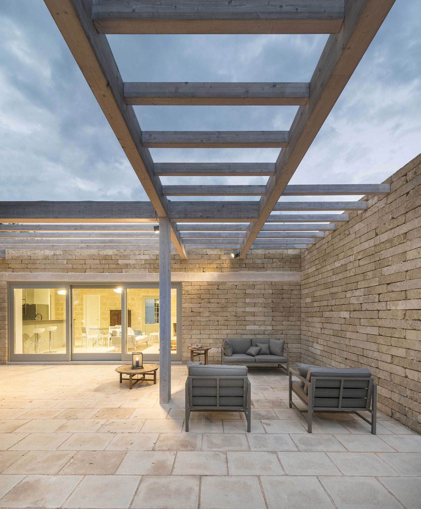 A Spacious Contemporary Home with Rustic and Unique Elements in Salve, Italy by Massimo Iosa Ghini (14)