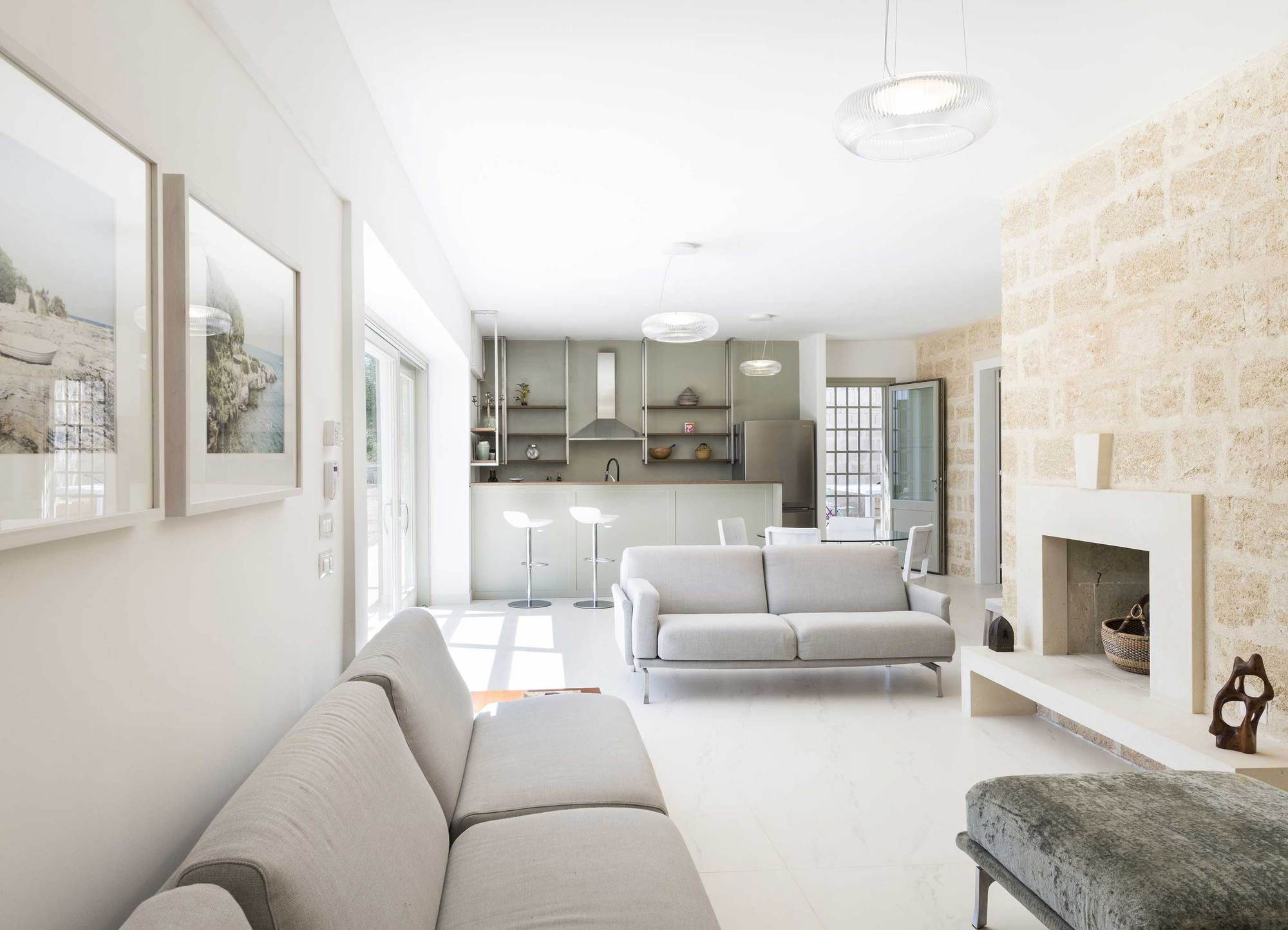 A Spacious Contemporary Home with Rustic and Unique Elements in Salve, Italy by Massimo Iosa Ghini (2)