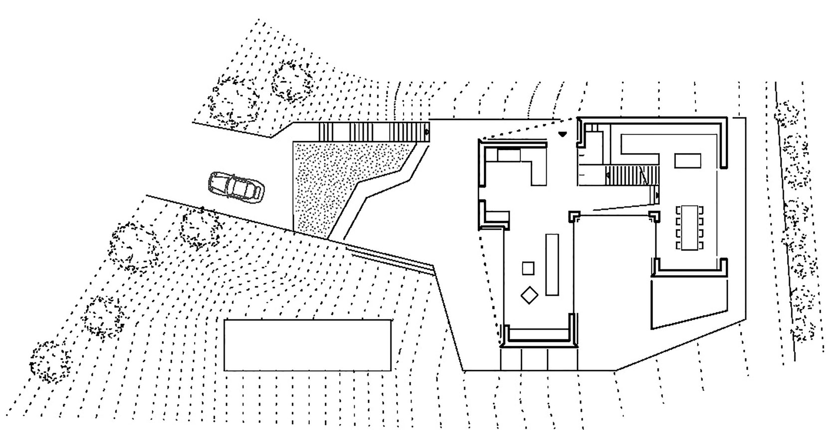 A Spacious Modern House with a Relaxing Decor Done in White in Tübingen, Germany by Steimle Architekten (27)
