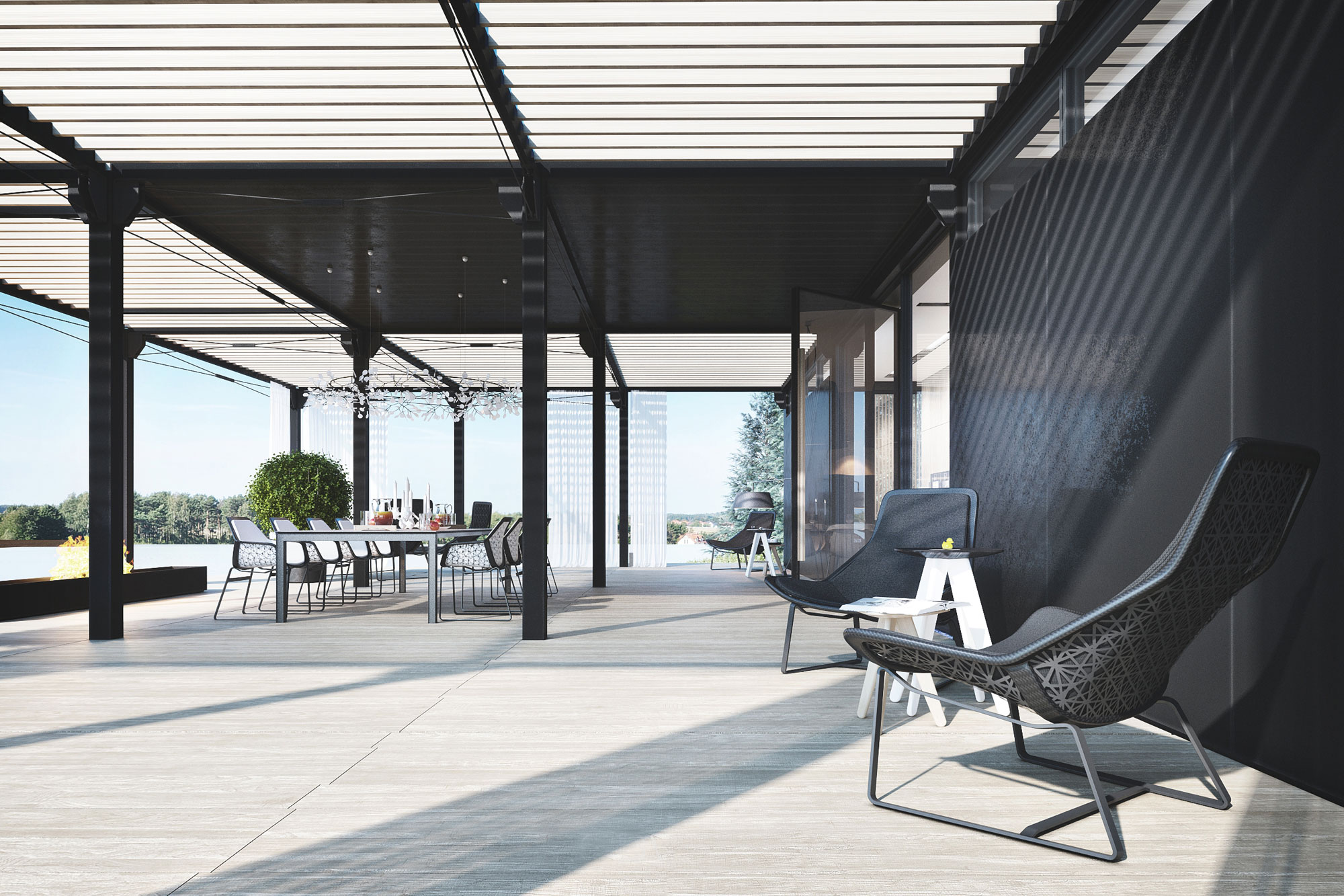 A Spacious and Airy Family House with Focus on Functionality in Kiev, Ukraine by Igor Sirotov Architect (1)