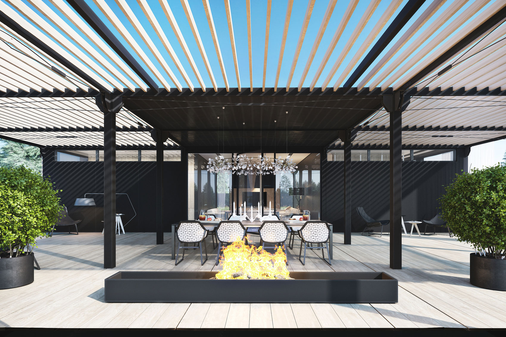 A Spacious and Airy Family House with Focus on Functionality in Kiev, Ukraine by Igor Sirotov Architect (4)