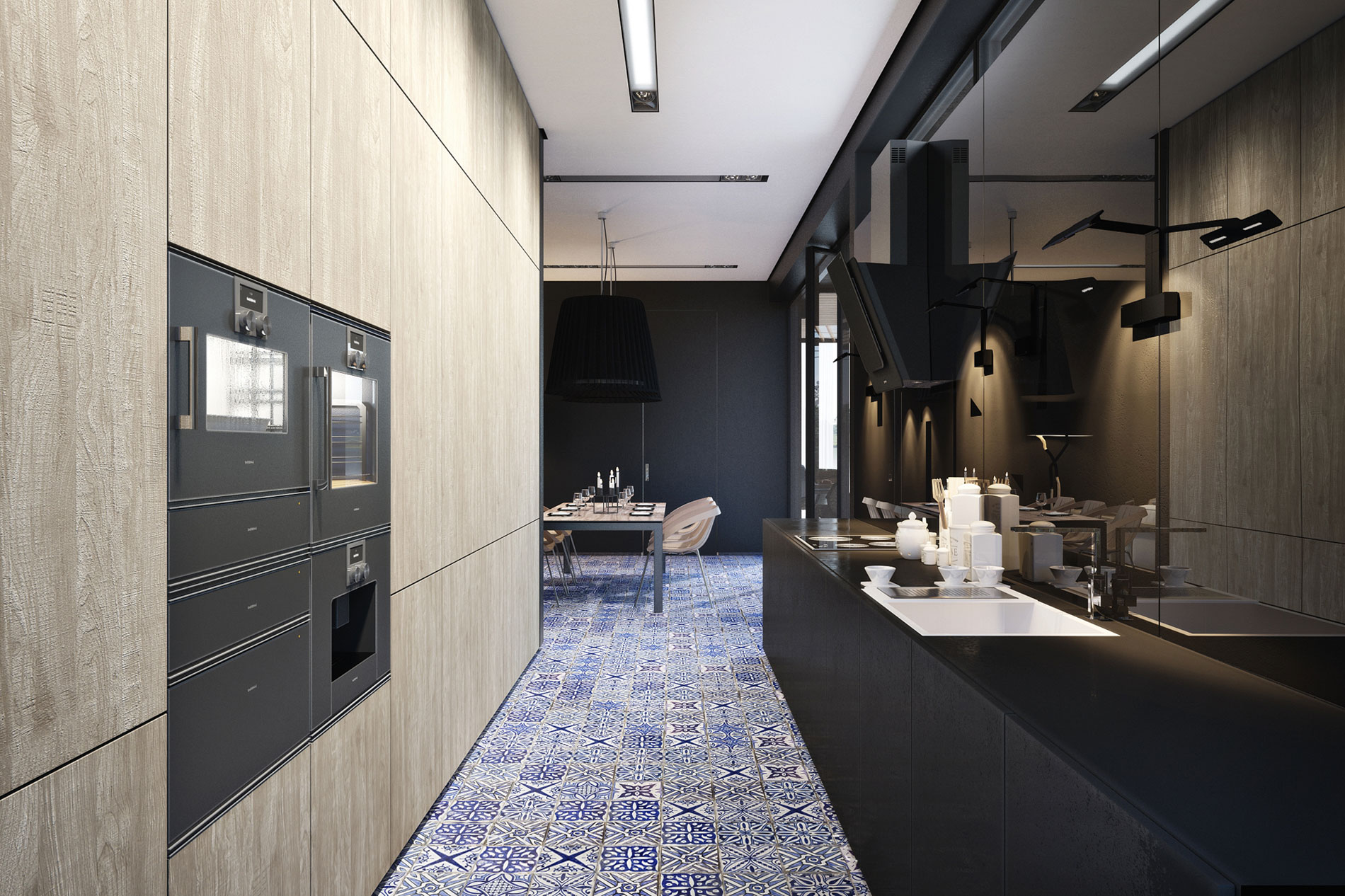 A Spacious and Airy Family House with Focus on Functionality in Kiev, Ukraine by Igor Sirotov Architect (8)