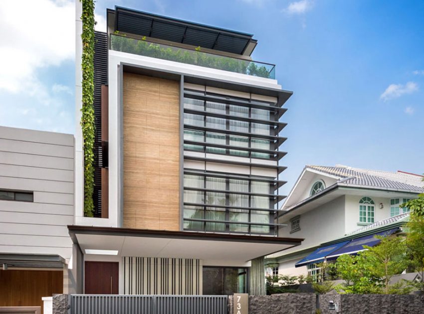 A Spacious and Comfortable Modern Home in Singapore by ADX Architects Pte Ltd (1)