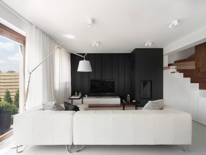 A Spacious and Luminous House of Elegant Simplicity in Mikolów, Poland by Widawscy Studio Architektury (2)
