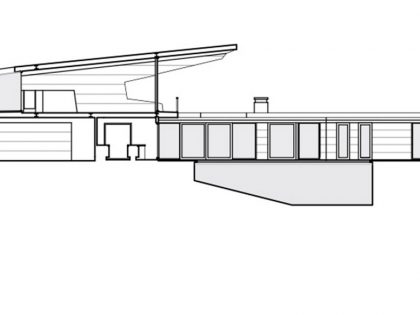 A Spectacular Asymmetrical Home with Beautiful City and Ocean Views in Brentwood by Patrick Tighe Architecture (17)