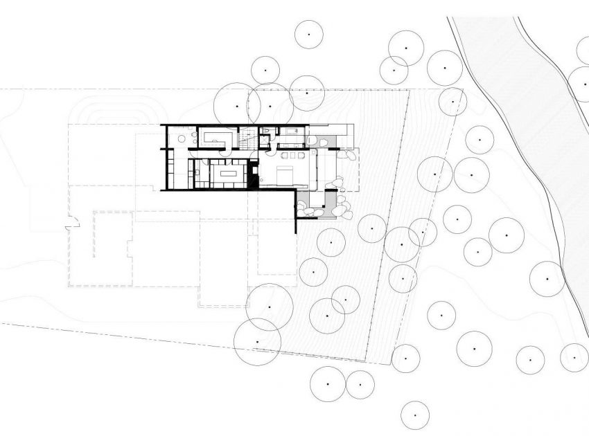 A Spectacular Concrete House Surrounded by Snow Filled Trees Mountain of USA by Suyama Peterson Deguchi (16)