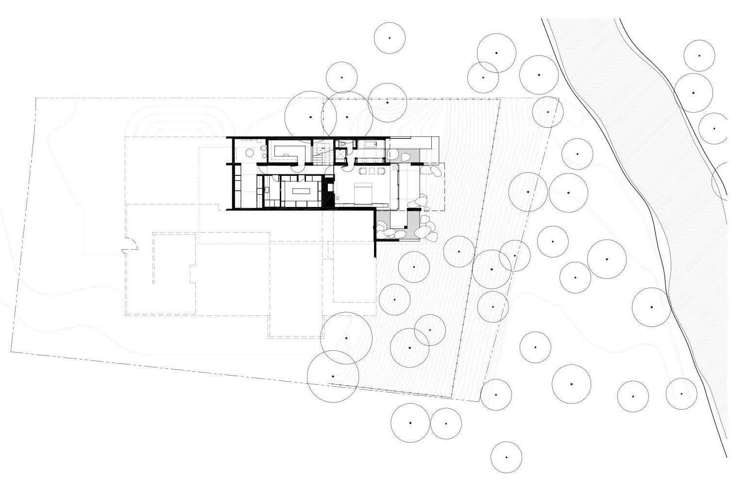 A Spectacular Concrete House Surrounded by Snow Filled Trees Mountain of USA by Suyama Peterson Deguchi (16)